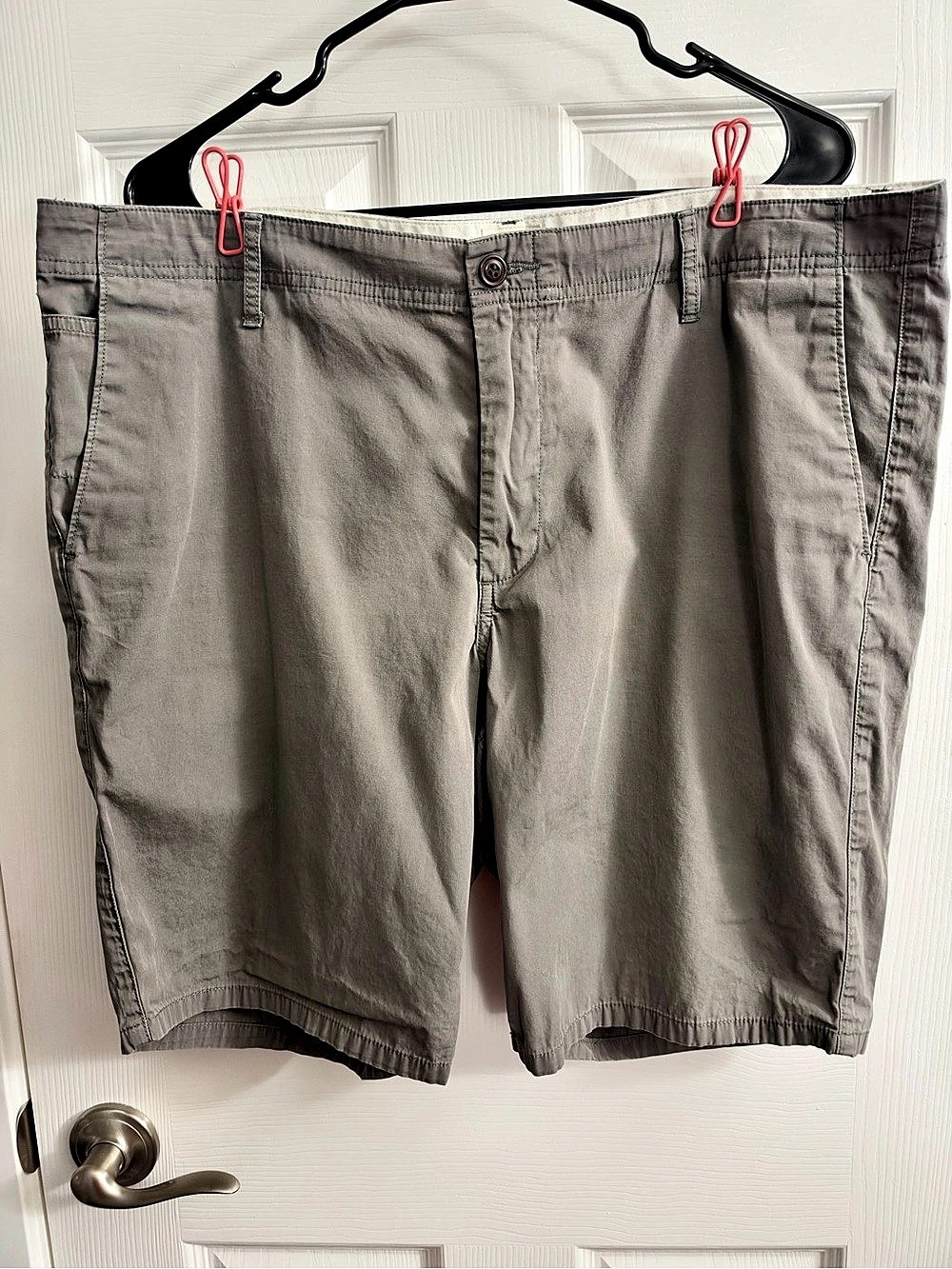 Dockers Men's Cotton Flat Front Shorts Waist 38 Green